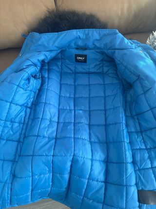 Chaqueta de invierno Only azul