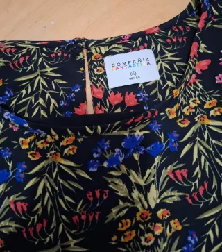 Vestido estampado floral Compañía Fantástica
