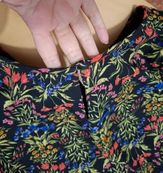 Vestido estampado floral Compañía Fantástica