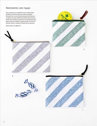 Accesorios de sashiko y patchwork