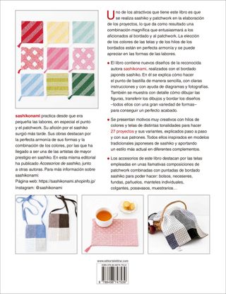Accesorios de sashiko y patchwork