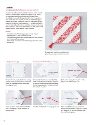 Accesorios de sashiko y patchwork