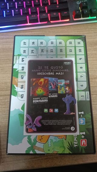 Happy Little Dinosaurs Juego Cartas Español