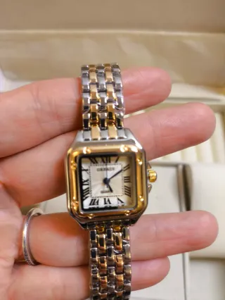 Orologio Greal Oro Argento Quadrato