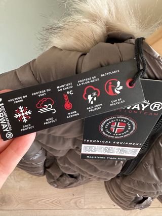 Abrigo Geographical Norway Mujer