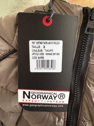 Abrigo Geographical Norway Mujer