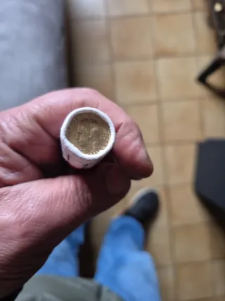 5 Paquetes Monedas 1 Peseta 19-12-75