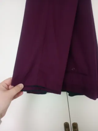 Traje de chaqueta Slim fit, morado hombre