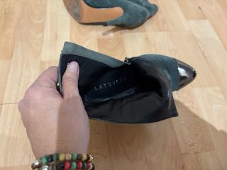 Botines Latouche Talla 35 Verde