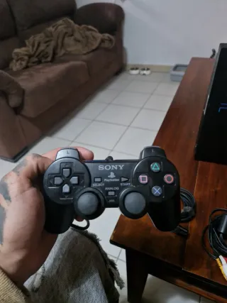 Consola PlayStation 2 Negra Del año 2000