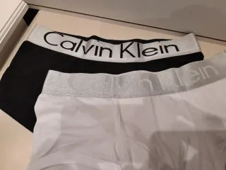 2 Calvin Klein bóxers Ropa Interior Hombre L
