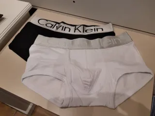 2 Calvin Klein bóxers Ropa Interior Hombre L