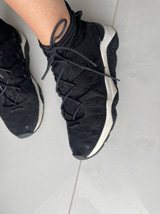 Scarpe Ash nere con paillettes