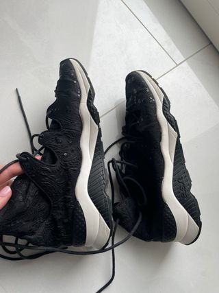 Scarpe Ash nere con paillettes