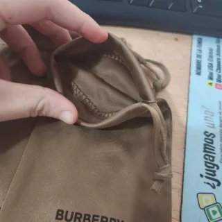 Bolsas de tela Burberry para gafas