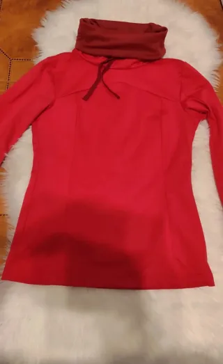Sudadera polar térmica mujer fucsia