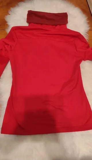 Sudadera polar térmica mujer fucsia
