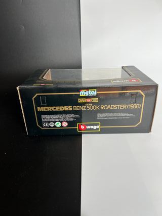 Burago Mercedes Benz 500K Roadster 1936 1/18