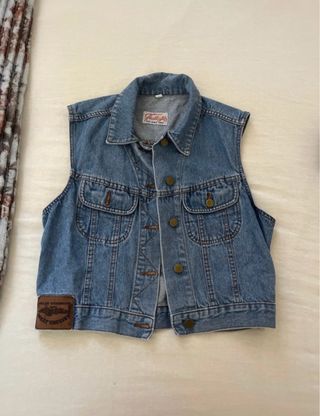 Gilet in jeans donna