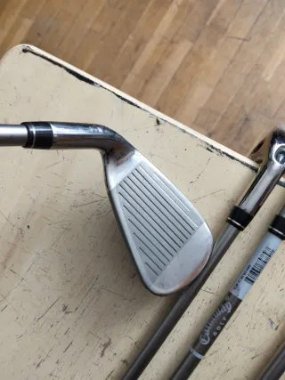 Hierros Callaway Fusión Ft varas grafito 45 gramos