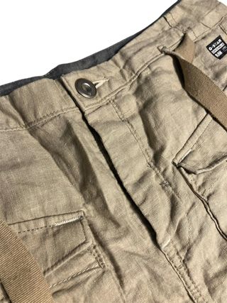 Pantalones Cargo Mujer Beige