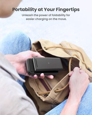 Cargador Inalámbrico Plegable 3 en 1