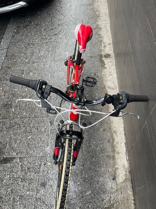 Bicicleta Ferrini Roja Ruedas 24 pulgadas
