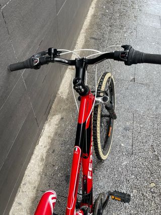 Bicicleta Ferrini Roja Ruedas 24 pulgadas