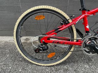 Bicicleta Ferrini Roja Ruedas 24 pulgadas