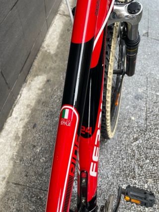 Bicicleta Ferrini Roja Ruedas 24 pulgadas