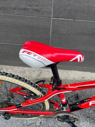 Bicicleta Ferrini Roja Ruedas 24 pulgadas