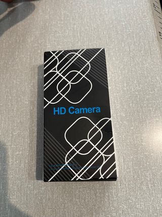 Mini cámara espía con clip y cable USB