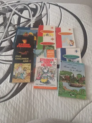 Lote de libros de lectura en inglés