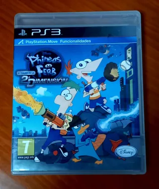 Juego PS3 Phineas y Ferb: A través 2° Dimensión