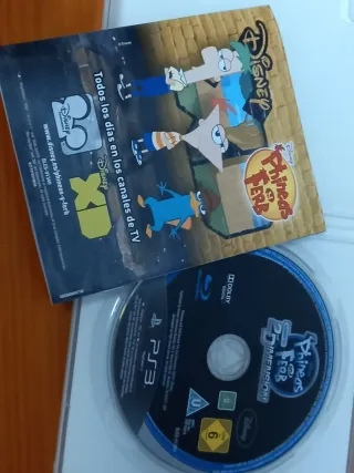 Juego PS3 Phineas y Ferb: A través 2° Dimensión