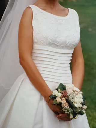 Vestido de Novia blanco/marfil