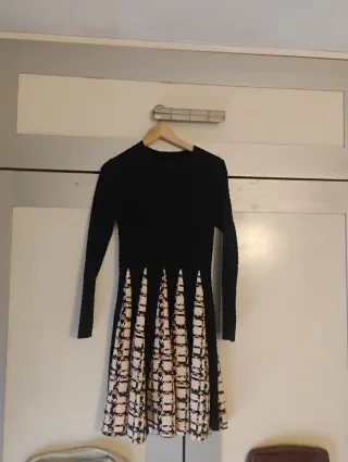 Vestido Rebel Negro Multicolor