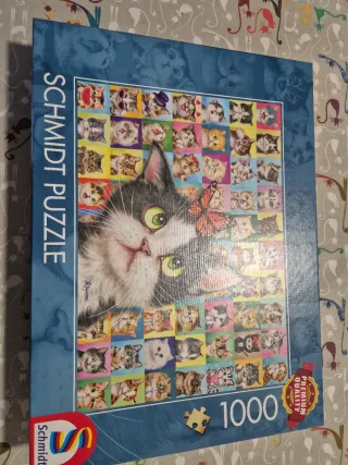 Puzzle Schmidt Gatos 1000 Piezas