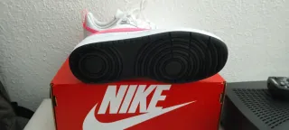 Nike Court Borough Scarpe Donna Rosa Bianco