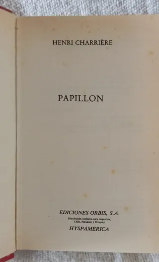 Papillón (de Henri Charrière)