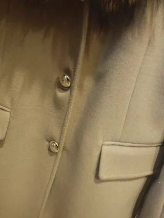 Cappotto con Collo Vera Volpe