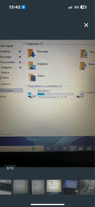 Portátil Toshiba Satellite i7