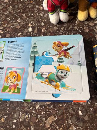 Pack Patrulla Canina: Libro, Puzzle y Peluches