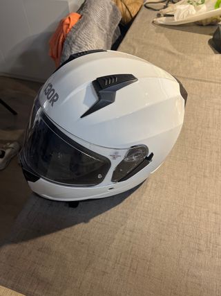 Casco de moto 130r katsura v2 blanco