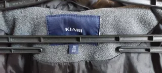 Abrigo premamá Kiabi T.38 gris