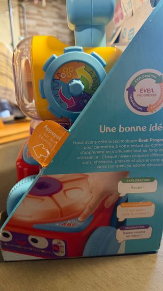 Robot Fisher-Price 4 en 1 +6m en FRANCÉS