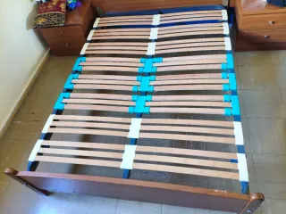 Estructura cama + cabecero + somier