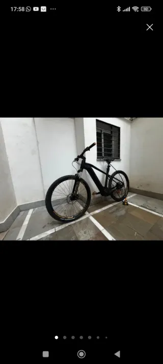 Bicicleta Eléctrica CUBE Reaction Hybrid 625