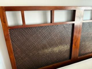 Cabecero madera/ratán banak 150cm