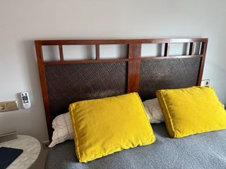 Cabecero madera/ratán banak 150cm